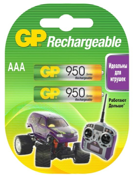 Аккумулятор AAA(мизинчик) 1000mAh 1,2В BL2 GP