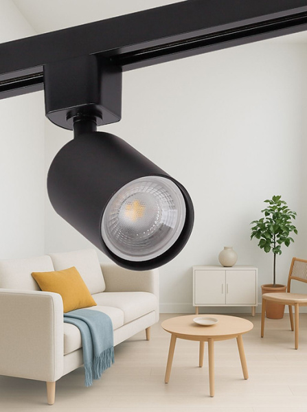 Комплект трековой системы 3xGU10 15Вт 840 BK 1500лм 4000К IP20 черн. TRACK BUNDLE OSRAM