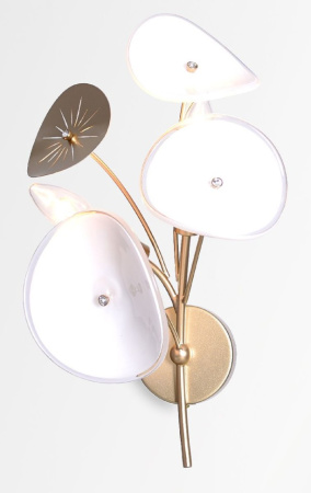 купить Светильник настенный (бра) 2*40Вт E14 золото Rivoli в Кирове Светильник настенный (бра) 2*40Вт E14 золото Rivoli