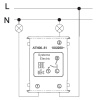 AtlasDesign шампань выключатель 2кл скрытая 10А IP20 