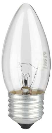 купить Лампа свеча накал Е27 60Вт 660лм прозрачная ЭРА в Кирове Лампа свеча накал Е27 60Вт 660лм прозрачная ЭРА