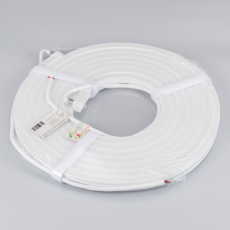 Лента герметичная MOONLIGHT-SIDE-A140-12x17mm 24V Day4000 (9.6 W/m, IP67, 5m, wire x2) (Arlight, Вывод боковой, 3 года)